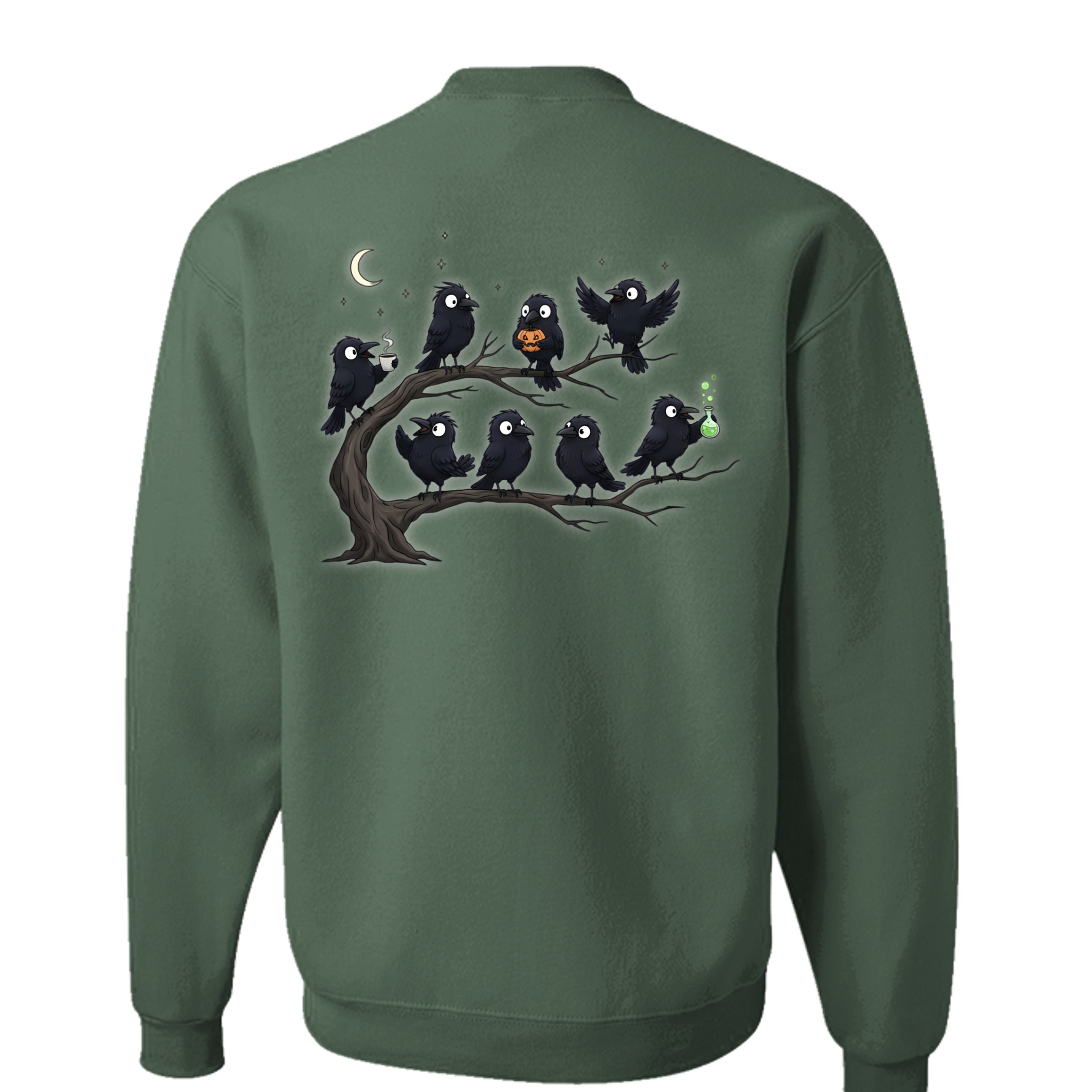 Military Green Heather - 562 - BACK