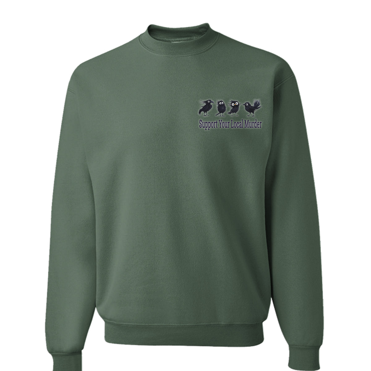 Military Green Heather - 562 - FRONT