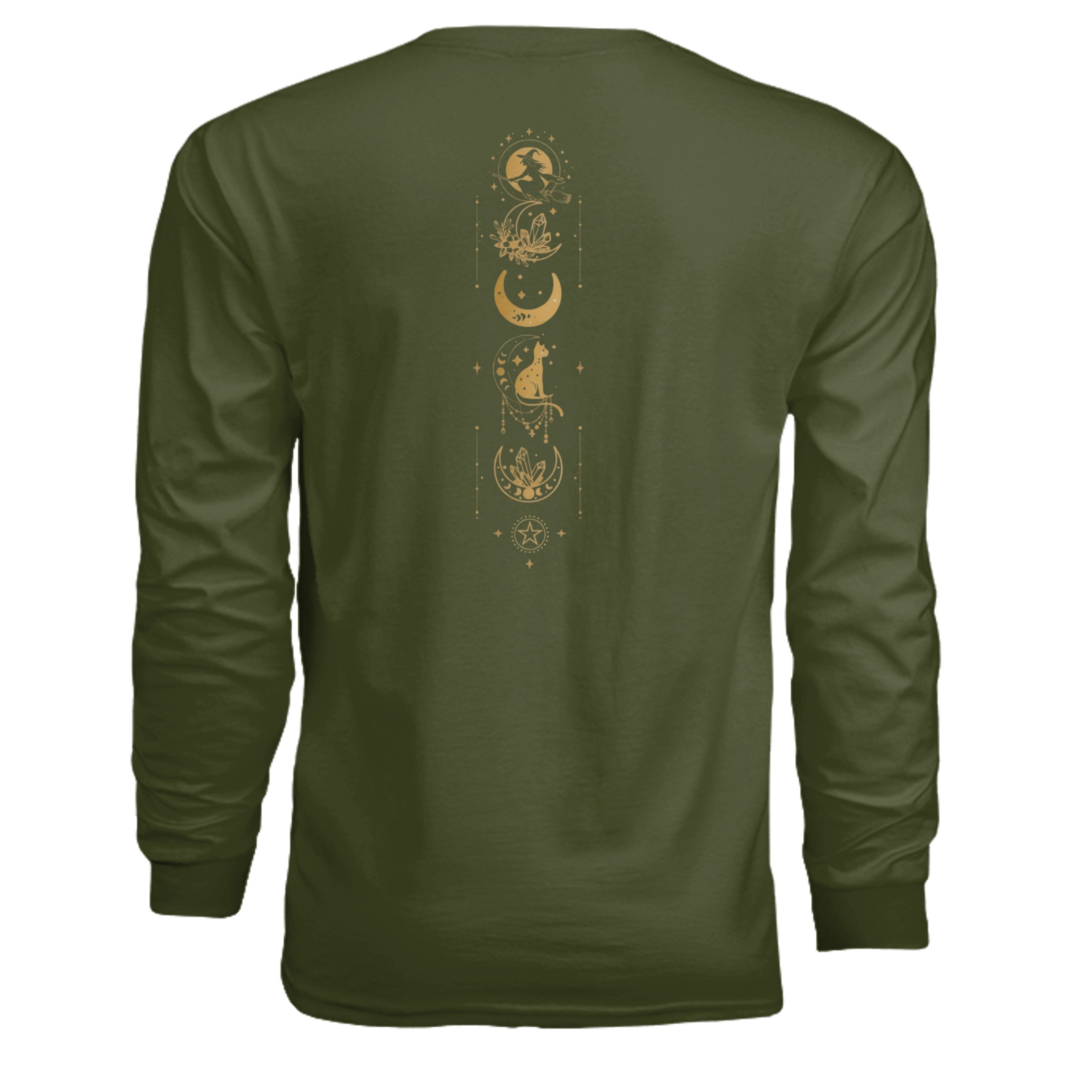 MILITARY GREEN - G240 - BACK