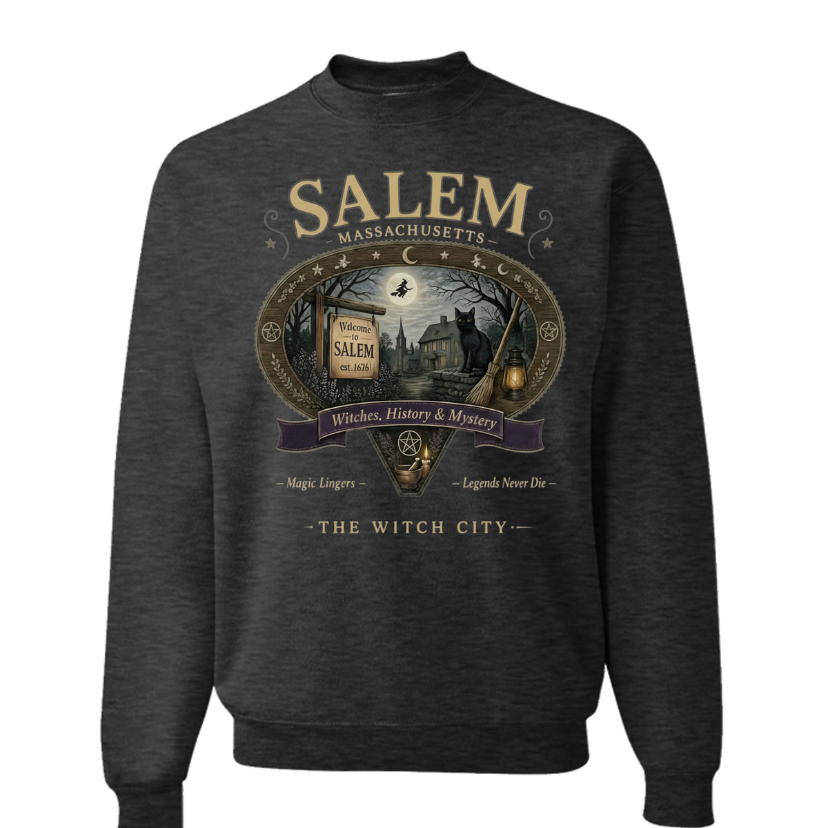 BLACK HEATHER - 562 - FRONT