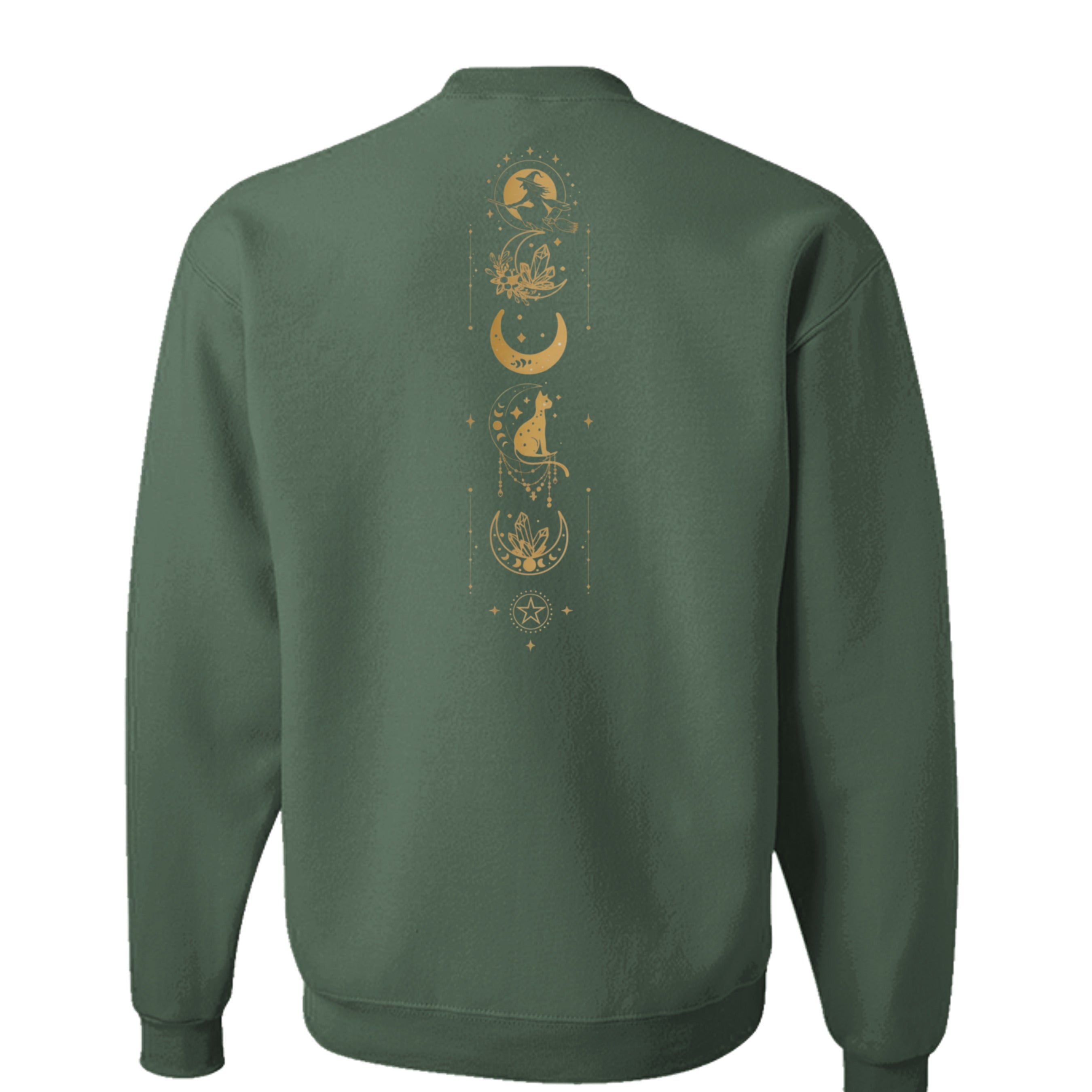 Military Green Heather - 562 - BACK