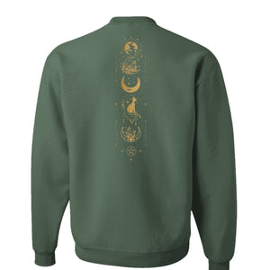 Military Green Heather - 562 - BACK