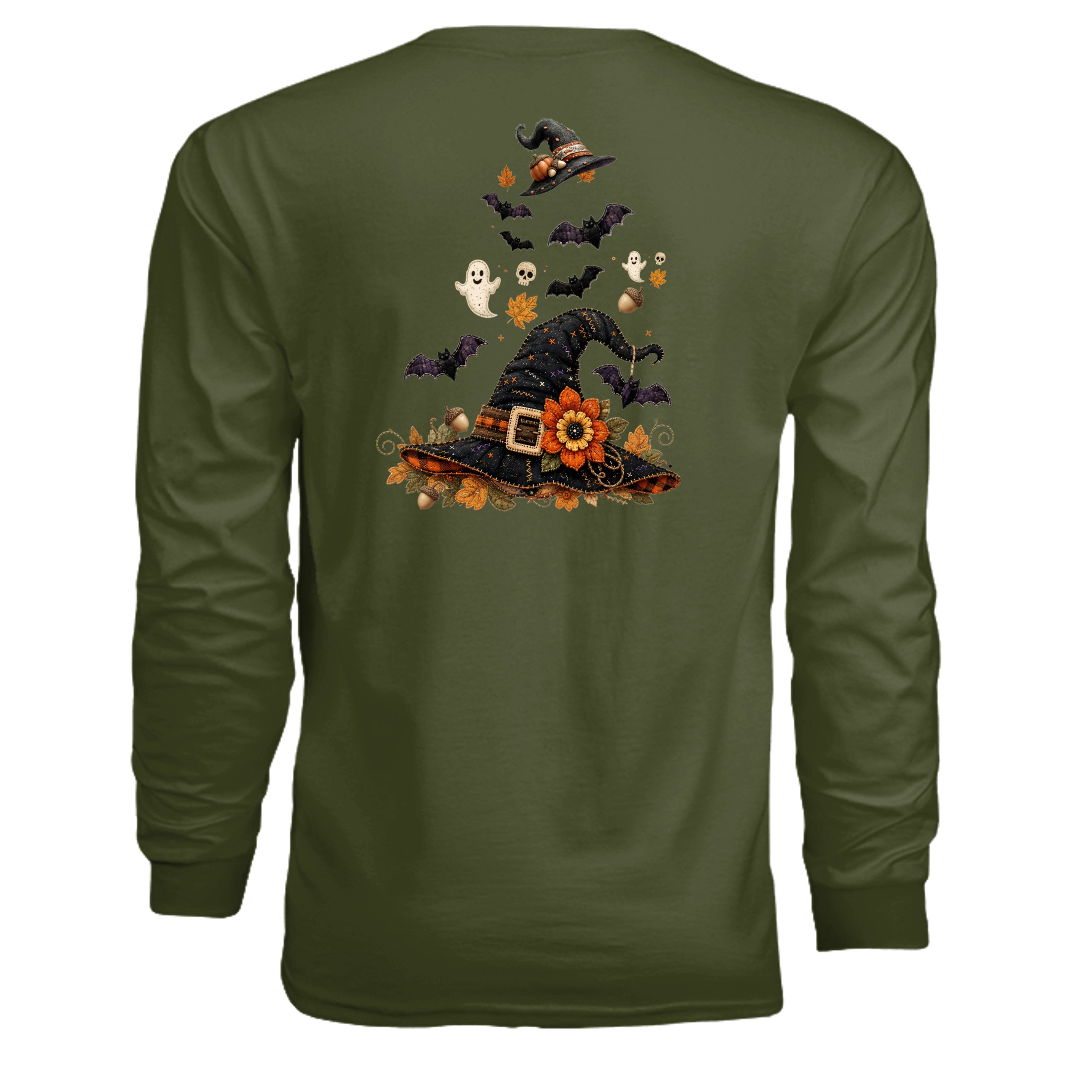 MILITARY GREEN - G240 - BACK