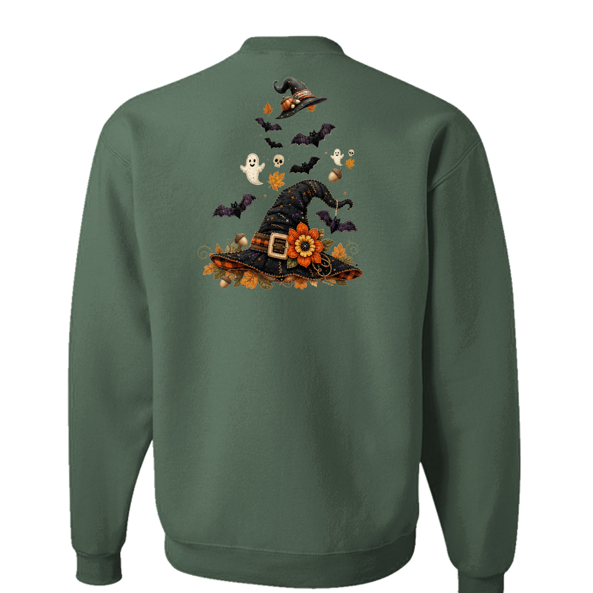 Military Green Heather - 562 - BACK