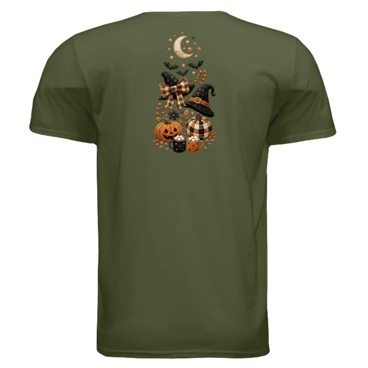 MILITARY GREEN - G640 - BACK