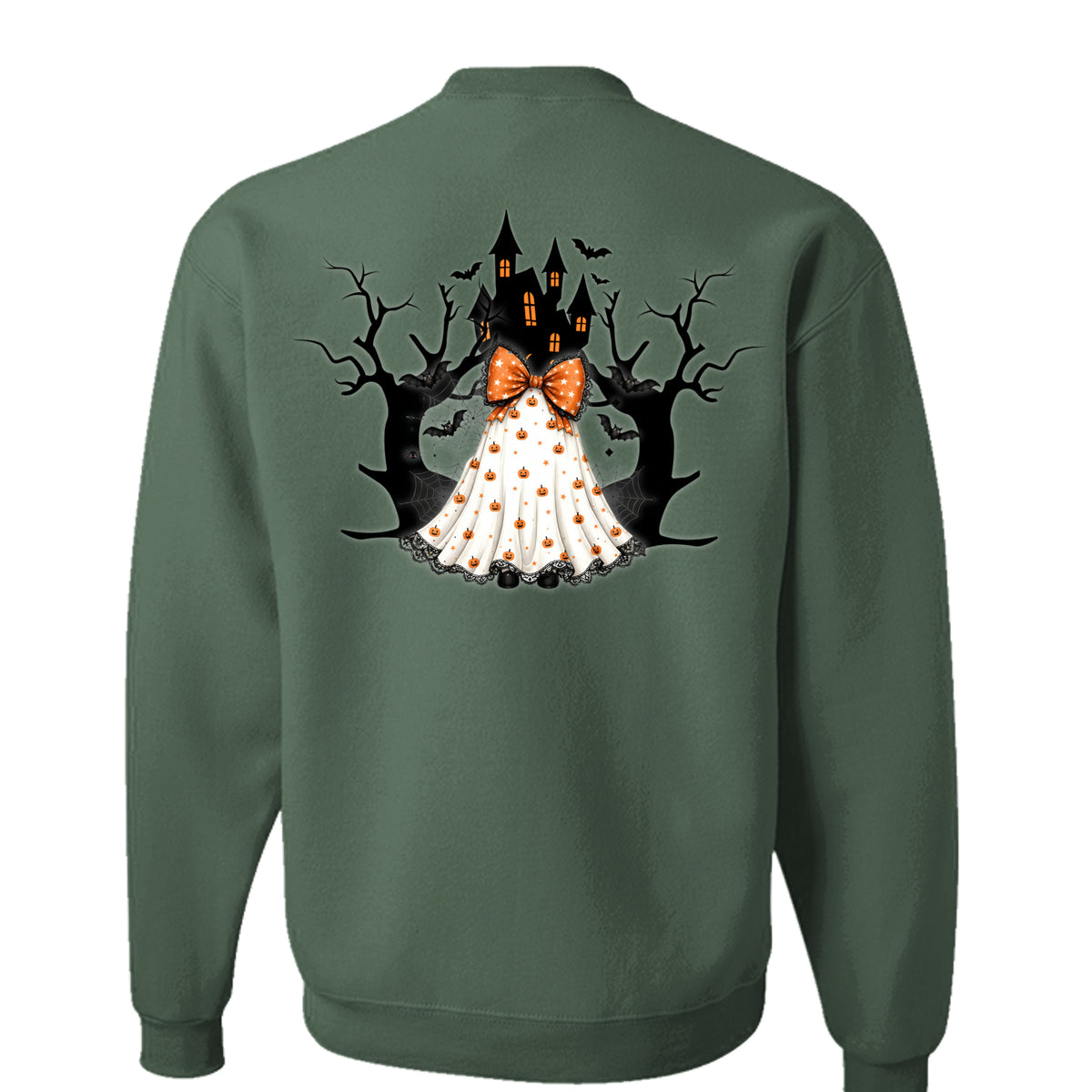 Military Green Heather - 562 - BACK