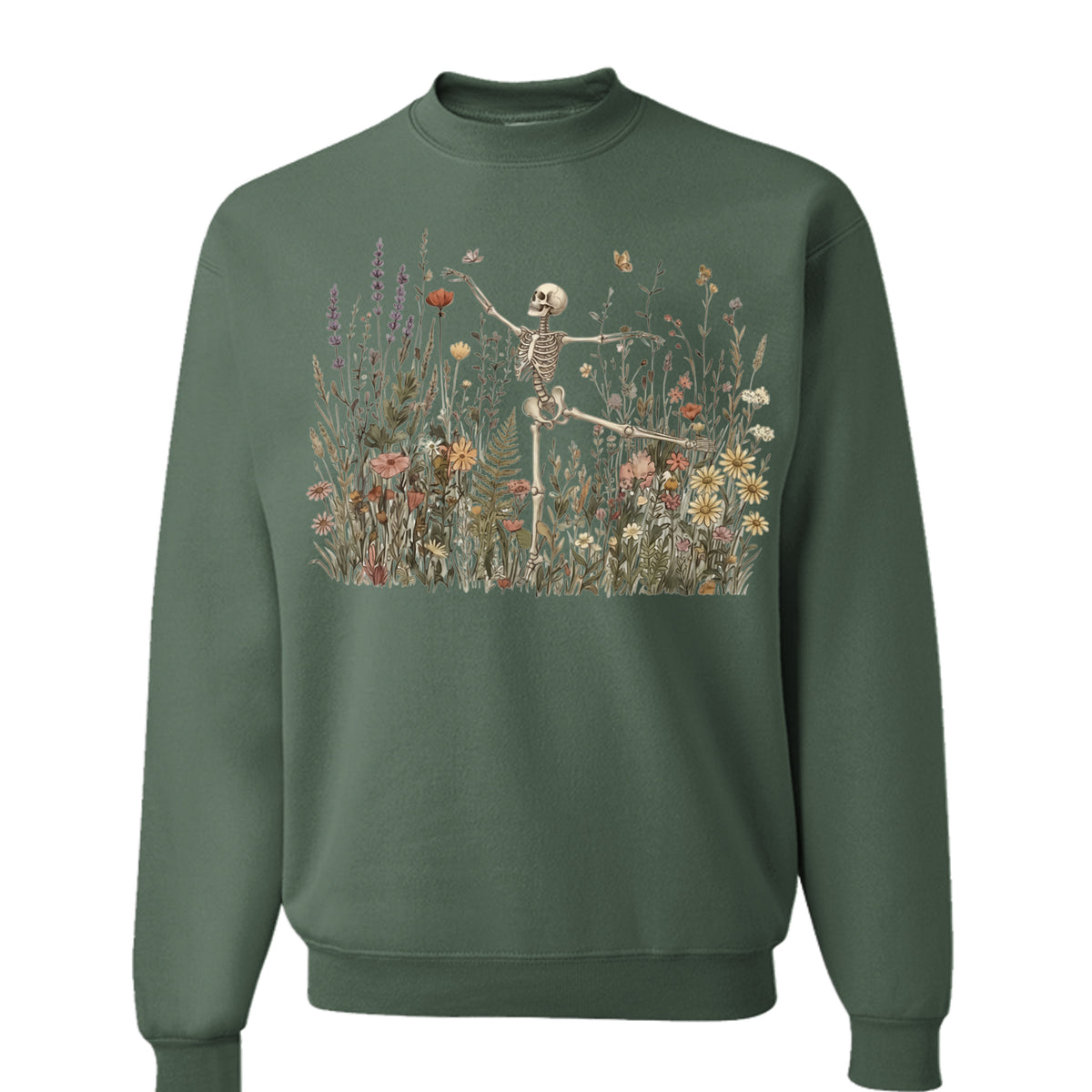 Military Green Heather - 562 - FRONT