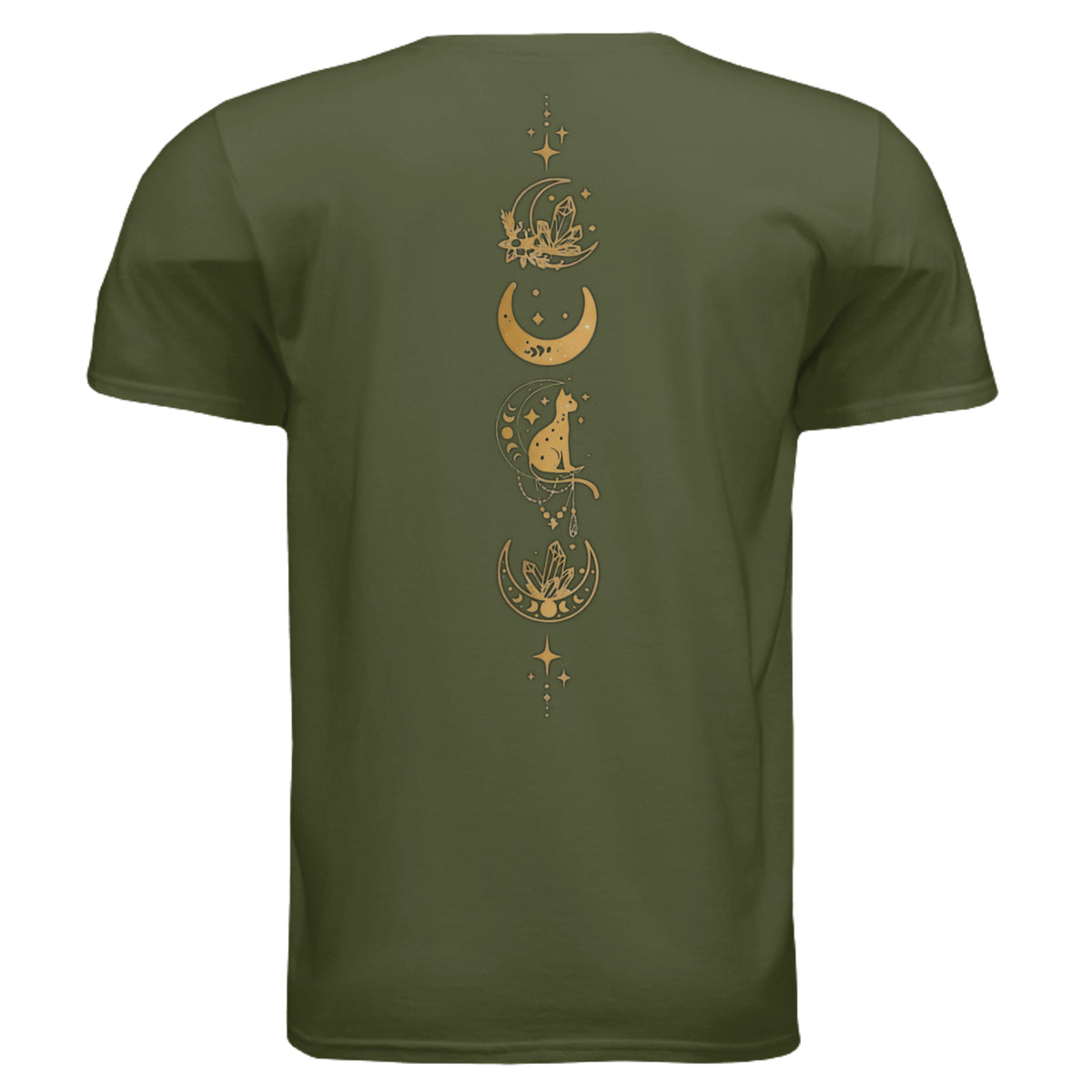 MILITARY GREEN - G640 - BACK