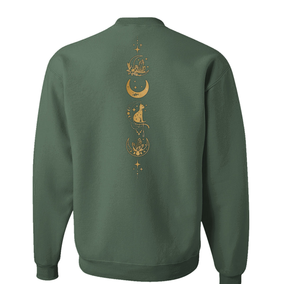 Military Green Heather - 562 - BACK