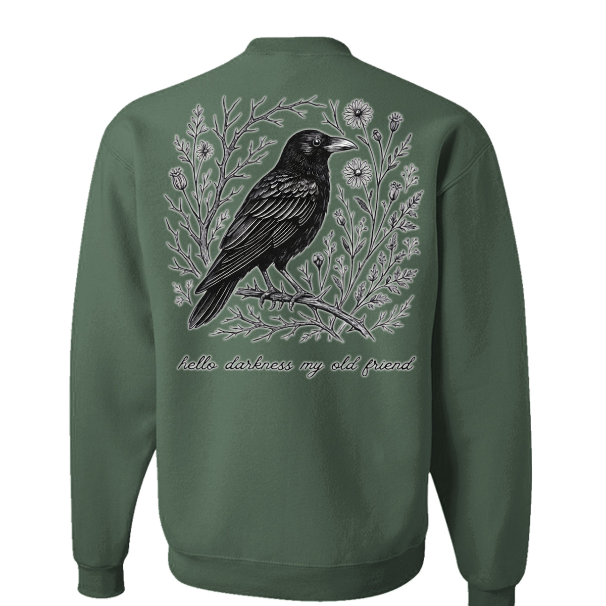 Military Green Heather - 562 - BACK