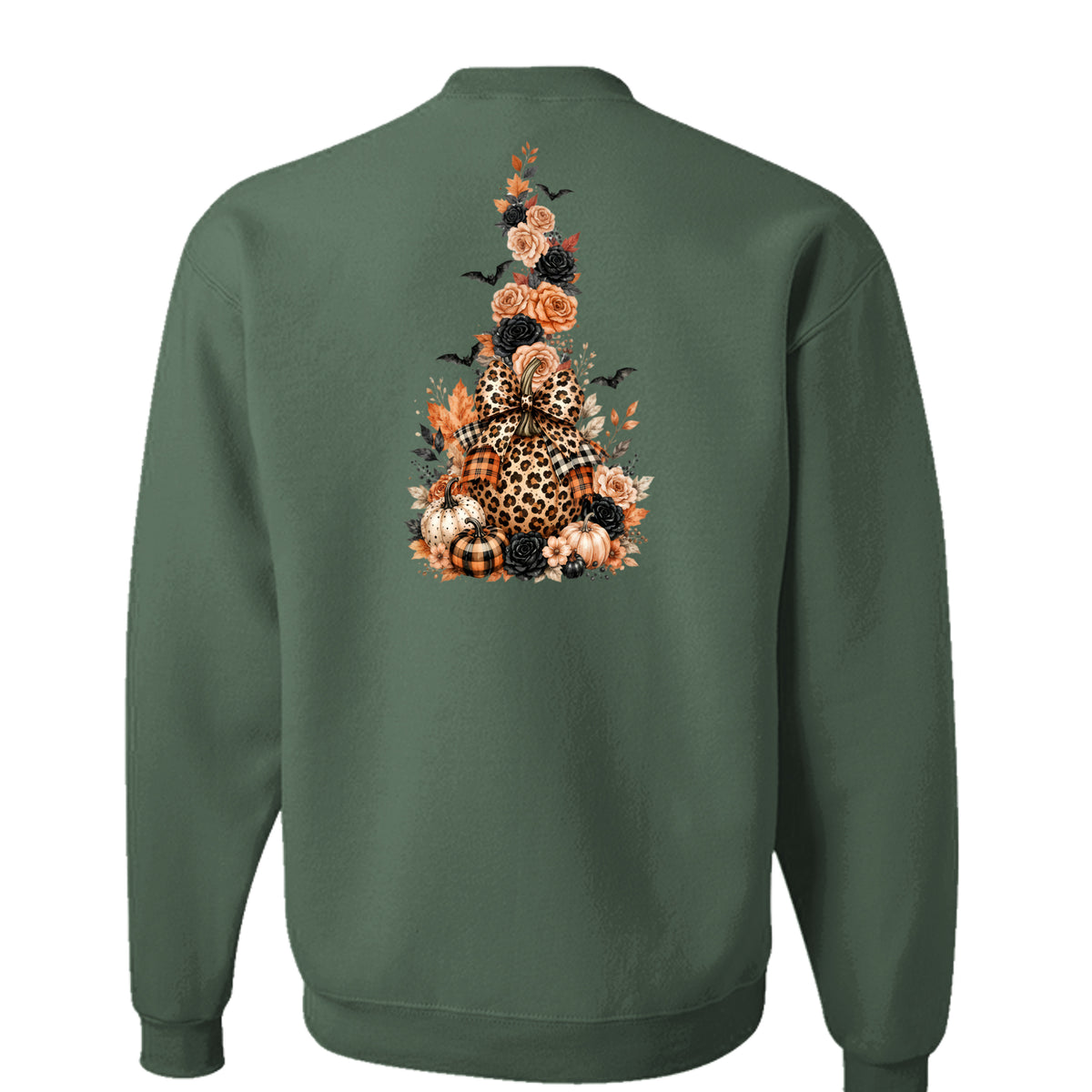 Military Green Heather - 562 - BACK