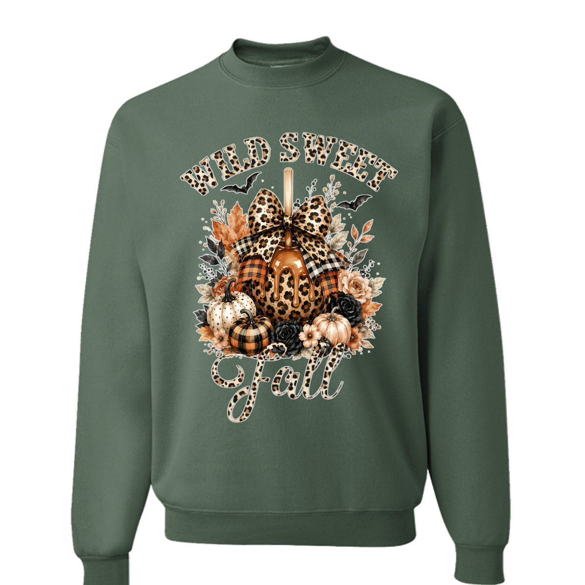 Military Green Heather - 562 - FRONT