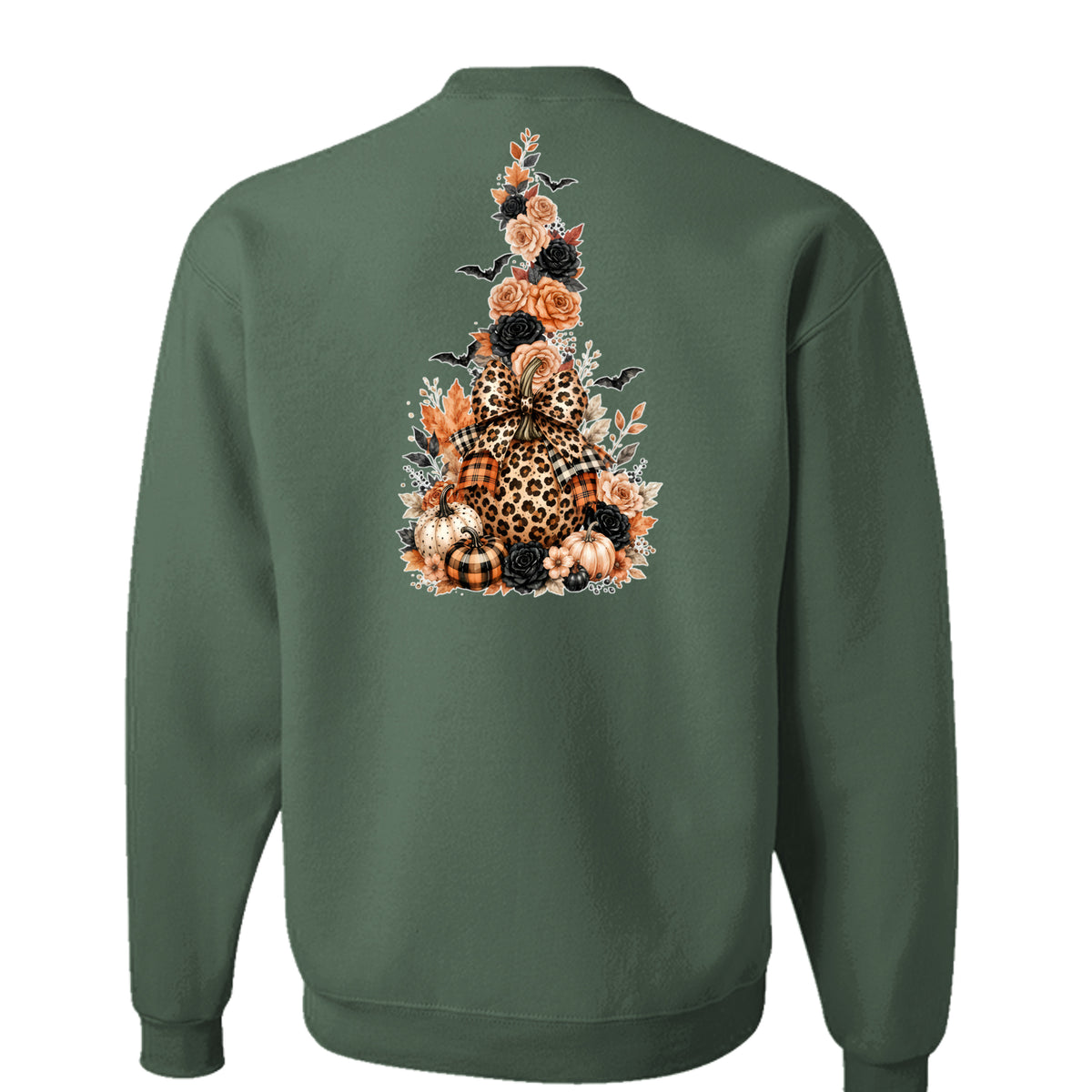 Military Green Heather - 562 - BACK
