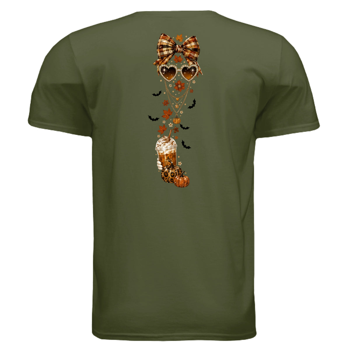 MILITARY GREEN - G640 - BACK