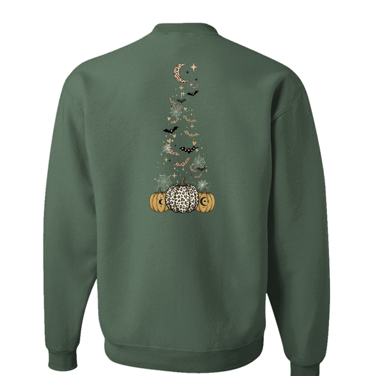 Military Green Heather - 562 - BACK
