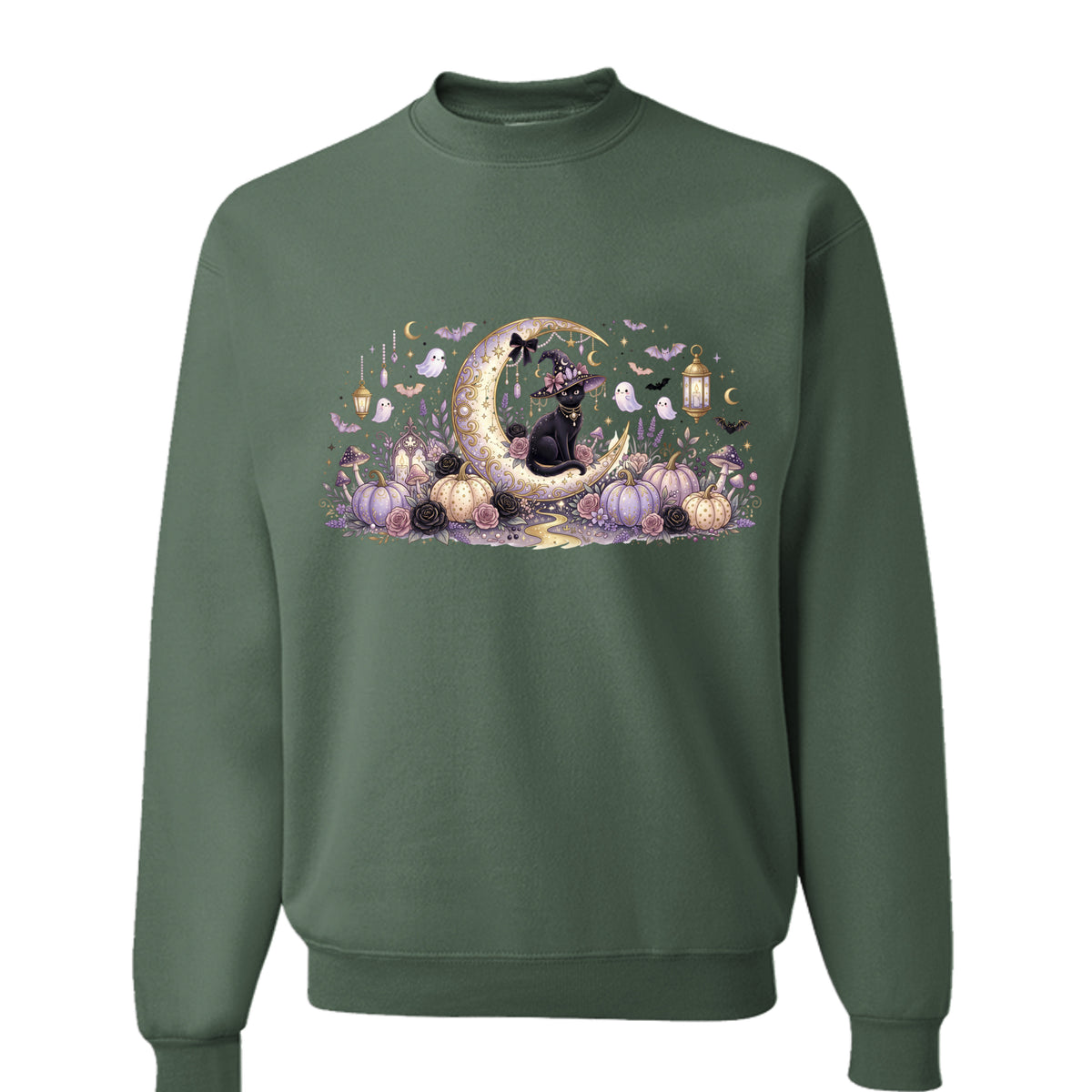 Military Green Heather - 562 - FRONT