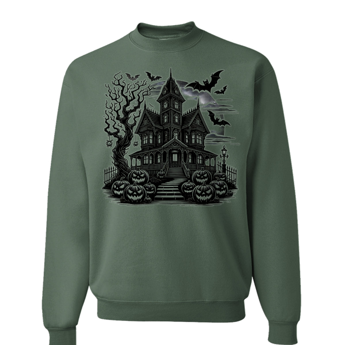 Military Green Heather - 562 - FRONT