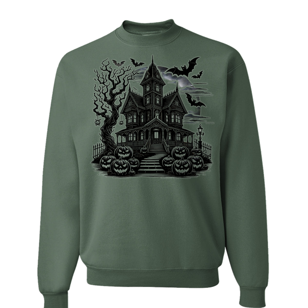 Military Green Heather - 562 - FRONT