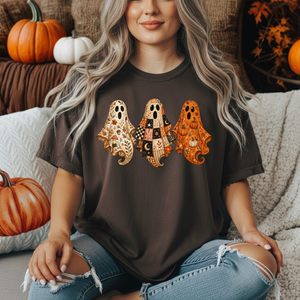 Preppy Ghost T-Shirt Dark Chocolate Lifestyle