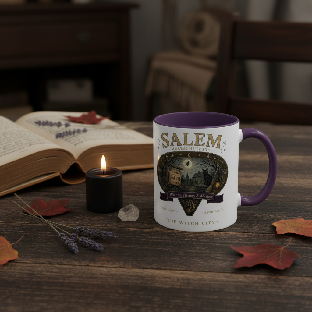 Salem Accent Mug Lifestyle