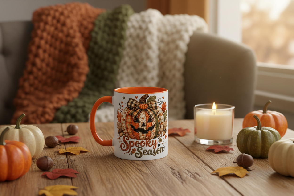 Spooky Season Mug Lifestyle