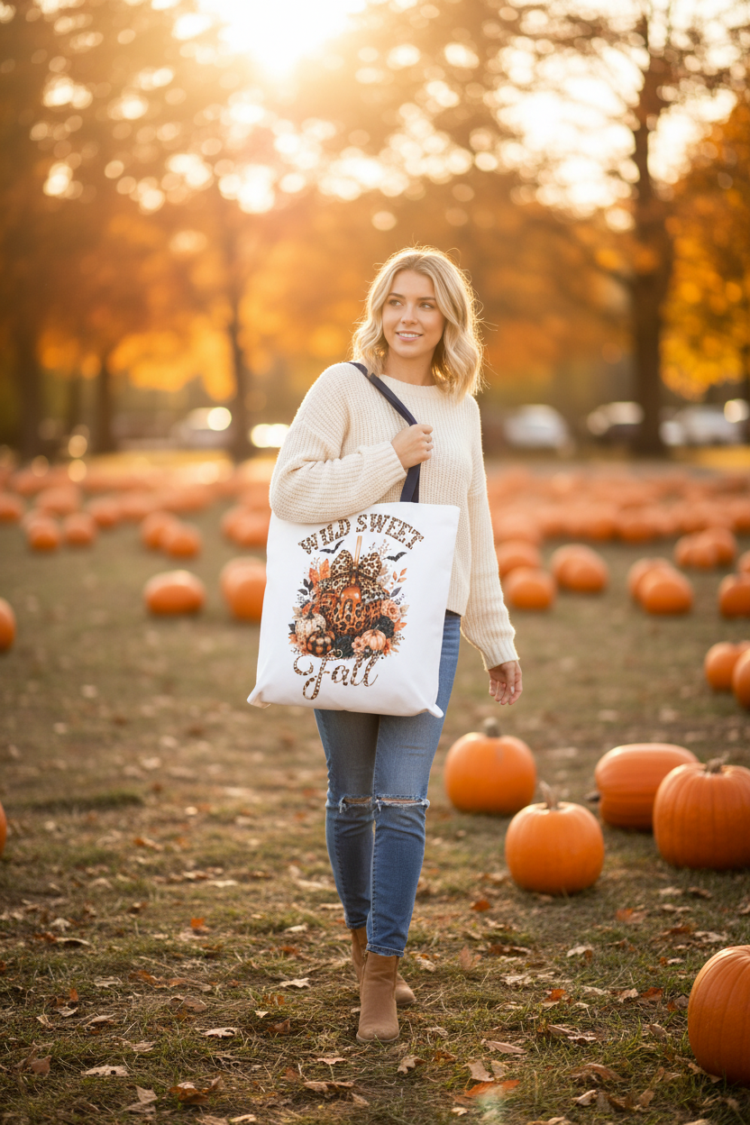 Wild Sweet Fall Tote – Lifestyle