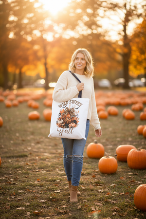 Wild Sweet Fall Tote – Lifestyle